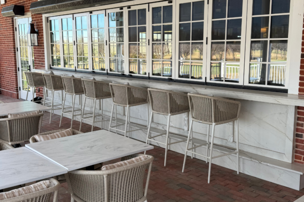 10 panel Aluminum Clad Wood Bi-Fold Window