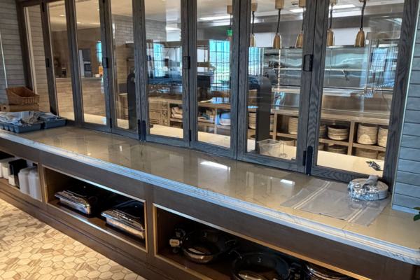 8 panel Solid Oak Bi-fold Window